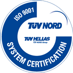 Tuv Hellas ISO-9001 certificate